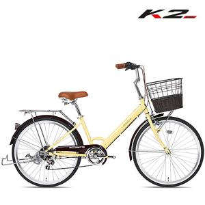 2025 케이투바이크 클래식 여성용 자전거 스와니 24인치 7단 무료 완조립