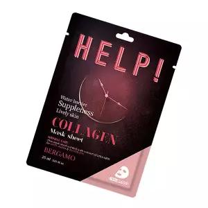 위플레이스 콜라겐마스크팩10입 물광팩 순면마스크팩 1일1팩 피부진정팩 얼굴팩 촉촉한팩 수분팩 착붙마스