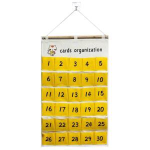 약달력 용돈 걸이 수납 가방 생활비 포켓형 은행