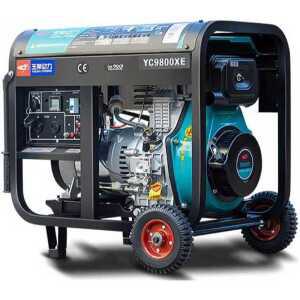 디젤 발전기 10kw 소형 캠핑 가정용 저소음 실외 야외 10KW 오픈 프레임 모델 220V