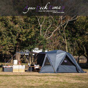제드 아그네스 데크돔3 돔 텐트 3인용 4인용 사계절용 겨울용 돔형텐트 감성텐트 돔텐트
