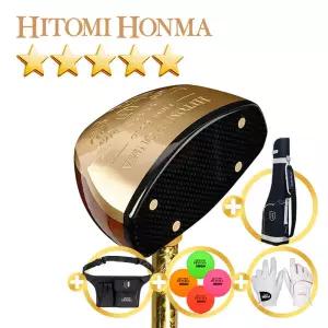 [파크골프 풀세트] 25년형 협회인증 히토미 혼마 5스타 파크골프채
