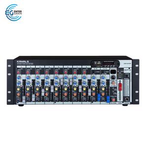 카날스 BKX-147 오디오 믹서 아날로그 믹싱 14채널 랙장착 가능 강당 교회 회의실 무대 콘솔 이팩터내장 USB EQ BKX147