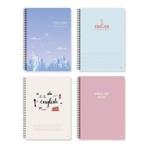 영어스프링노트 4000 두꺼운노트 SP 12422 노트 스프링노트