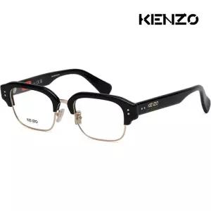 안경테 KZ50189U 032 골드 하금테 블랙 반뿔테 사각 명품