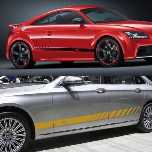 렉서스 Lexus RX 250 Fsport IS CT200h 자동 장식 데칼 액세서리 용 줄무늬 스타일링 스티커