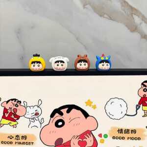 바오우룸 모니터꾸미기 꾸미기 장식 인형 소품 피규어 짱구 신짱