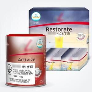 독일PM쥬스 2종세트 리스토레이트+액티바이즈 (AD)