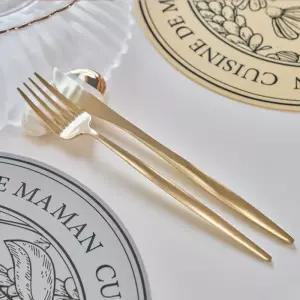 2+2 퀴진드마망 클래식 커트러리 양식세트(총4인 8P)나이프+포크