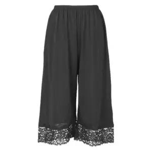 자수레이스 8부 인견속바지 여름쿨 냉감 이너롱팬츠 빅사이즈 홈웨어잠옷