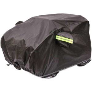 오토바이커버 4륜 오토바이 바이크 사륜오토바이 풀커버 커버 캐노피 먼지 천막 회색 보호