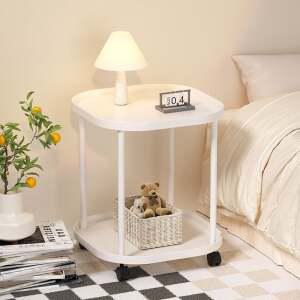 이동식 스퀘어 협탁 겸 테이블 미니 철제 소파 티 사이드 간이