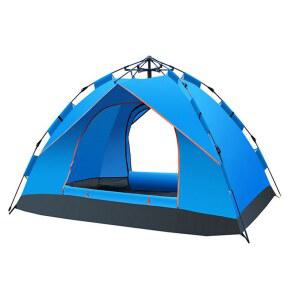 원터치텐트 2인용 소형 접이식 휴대용 터널 너비1 보관 자동 대형 홑겹1 윈드스크린