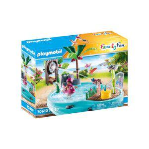 [시흥점][기타]플레이모빌 패밀리펀 물총놀이와 수영장 70610