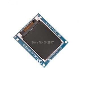 1 8 인치 128x1 터치 LCD 스크린 SPI SD TFT PCB 어댑터 Touth 패널 지원 ARM CortexM STM32 및 C51 Arduin