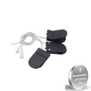 버튼 배터리 박스 2032 홀더 3V CR2032 CR2025 쉘 PH2 0 XH2 54 와이어 플러그 단자 포함 스위치