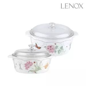 [레녹스](센텀시티점)버터플라이메도우 비트로쿠커 내열냄비 2종 세트