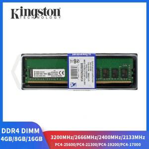 Kingston DDR4 RAM 32GB 16GB 8GB 4GB 메모리 3200MHz 2666 2400 2133MHz 데스크탑 1 2V 288 핀 DIMM PC4 25600 28800 19200 21300