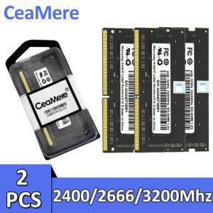 CeaMere DDR4 노트북 메모리 범용 4G 8G 16G 32G2400Mhz 2666Mhz 3200Mhz 288 핀 RAM 카드 2