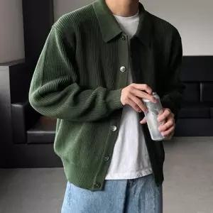 캐쥬얼 루즈핏 여름 남편 20대 니트가디건 숄 자켓