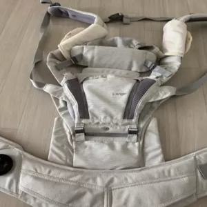 아이엔젤 올인원 닥터다이얼 플러스 허리 편한 힙시트 아기띠 (닥플-라인그레이)