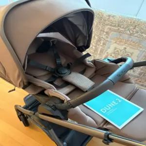 실버크로스 듄2 프리미엄 절충형 유모차 카라멜브라운