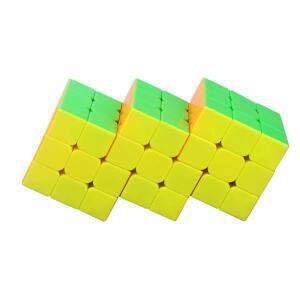 CubeTwist 트리플 6x6 결합 매직 큐브 더블 3x3 퍼즐 게임 완구  성인 생일 선물 스티커 없음