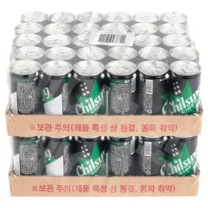 롯데 칠성사이다 제로 210ml 60개