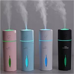 (화이트) J001 가습기 탁상용 사무실용 LED무드등 USB가습기/가정용가습기/휴대용미니가습기/국산가습기/탁