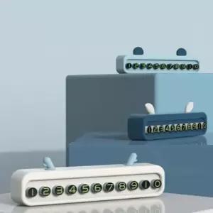 주차알림 야광번호판 야광 주차알림판 차량전화번호판 자동차주차번호판 차량용