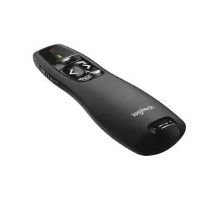 [국내정품] 로지텍코리아 R400 USB 무선 프리젠터 레이저 포인터 피피티 리모컨 파워 포인트 PPT 포인트