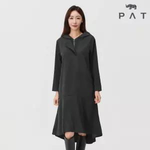 [PAT 여성] 스웨이드 벨티드 카라 원피스_FH82801