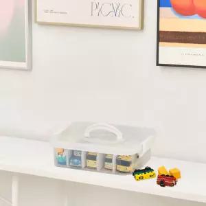 플라팜 레고 장난감 1단 정리함+칸막이세트