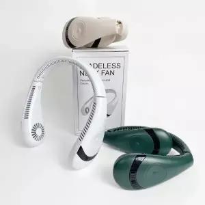 벨로즈 저버  선풍기 목걸이 휴대용 접이식 목걸이 저소음 미니 선풍기