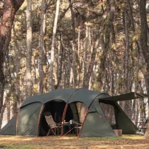 코베아 4인용 텐트 터널형 캠핑 고스트 플러스 카키
