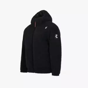 [롯데백화점]스파이더 공용 유로스포츠 플리스 패딩 후드 집업 자켓 SPIWCNJK222UBLK