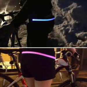 충전식 야간 러닝 라이딩 LED 발광 벨트