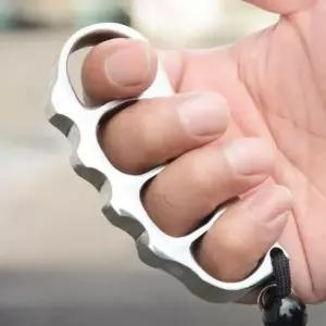 강력 티타늄 자기방어 너클링 호신용 핑거너클 피스트 호작