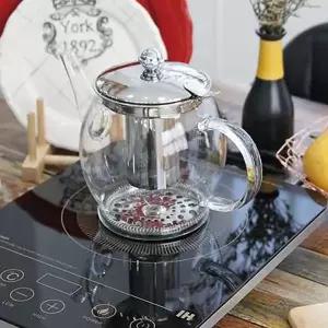 무선 유리 티포트 1.5L 1P 인덕션 겸용 거름망 주전자 차망주전자
