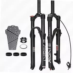 26 27.5 29인치 락아웃 MTB 서스펜션 포크 에어샥 리모트