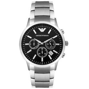 아르마니 EMPORIO 크로노 쿼츠 남성 손목시계 AR2434