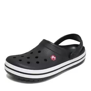 [아웃도어스/크록스]크록스 크록밴드 남성 여성 공용 클로그 샌들 슬리퍼 블랙 11016-001