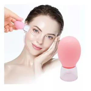 얼굴 부항 마사지기 리프팅 실리콘 바디 겸용 순환 흡입 관리 홈케어