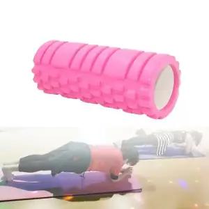 [셀러에이드]폼롤러운동 요가 헬스 필라테스 마사지 폼롤러 핑크 돌기 폼블러