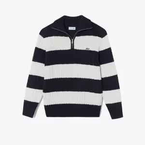 [시흥점][라코스테]남성 케이블 반집업 와이드 카라 풀오버 AH7740-55NO