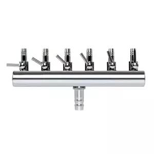 어항산소공급기 6구 분배기 분지 에어 조절기 분배기