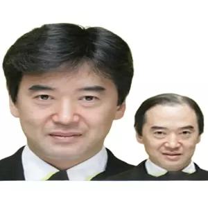 수작업 자연스러운 인모 남성 남자통가발 가발 중년