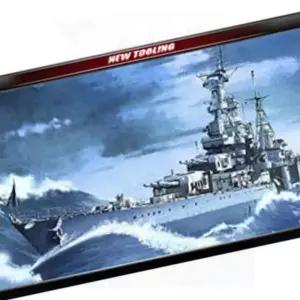 전함 인디애나 순양함 모형 배 조립식 프라모델 완구