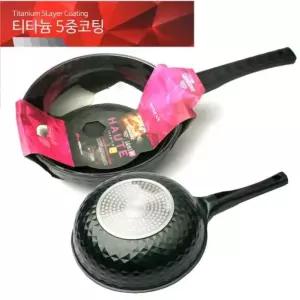 퀸센스 티타늄 튀김팬30cm 궁중팬 웍 HI 후라이팬 가스렌지용후라이팬 인덕션용후라이팬