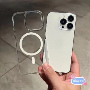 삼성 호환 갤럭시 S23 FE 노트 10 라이트 9 8 J4 J6 플러스 J7 프라임 S9 S8 휴대폰 케이스 마그네틱 투명